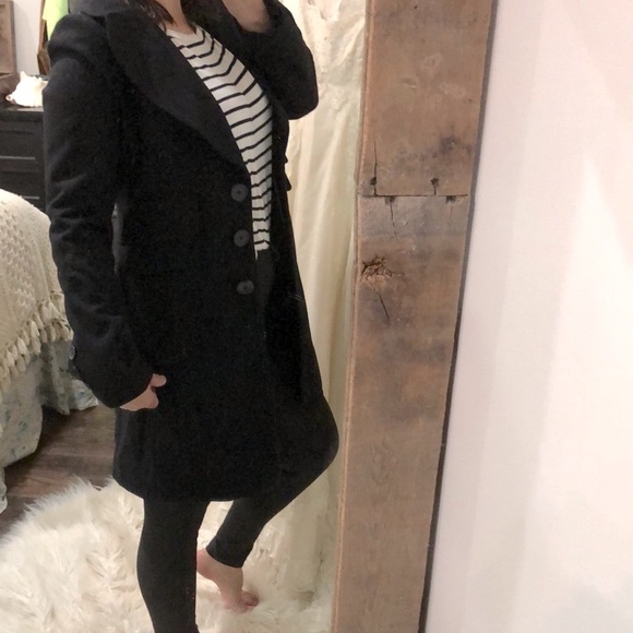 Jessica Simpson wool trench coat size small - Picture 5 of 8